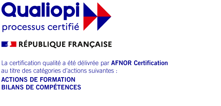 Qualiopi certifié